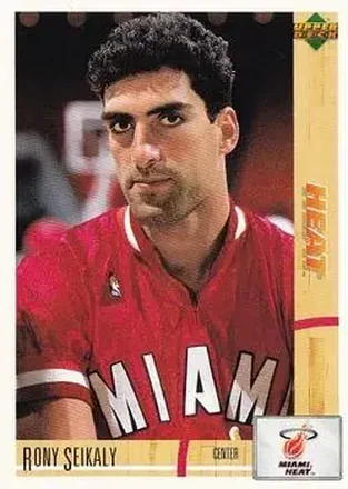 1991-92 Upper Deck Spanish #68 - Rony Seikaly - Miami Heat