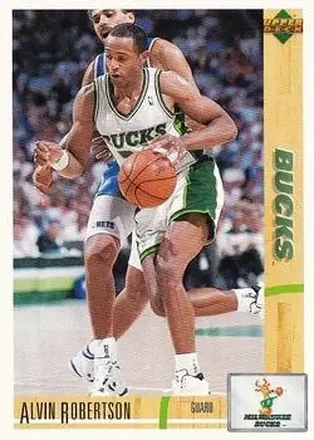 1991-92 Upper Deck Spanish #70 - Alvin Robertson - Milwaukee Bucks