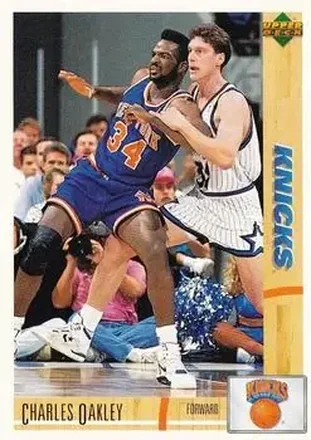 1991-92 Upper Deck Spanish #77 - Charles Oakley - New York Knicks