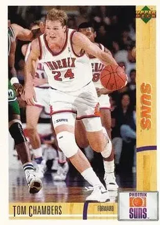 1991-92 Upper Deck Spanish #83 - Tom Chambers - Phoenix Suns 1991-92 Upper Deck Spanish #83 - Tom Chambers - Phoenix Suns