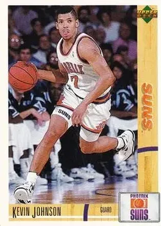 1991-92 Upper Deck Spanish #84 - Kevin Johnson - Phoenix Suns