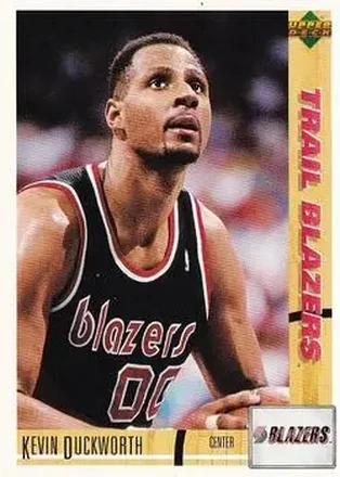1991-92 Upper Deck Spanish #88 - Kevin Duckworth - Portland Trail Blazers