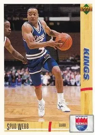 1991-92 Upper Deck Spanish #90 - Spud Webb - Sacramento Kings