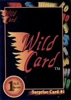 1991-92 Wild Card #5a Card 5a