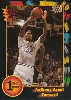 1991-92 Wild Card #6 Anthony Avent