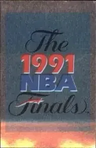 1991-94 Panini Stickers (Greek) #2 (Greek) 2 1991 NBA Finals Logo
