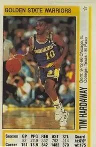 1991-94 Panini Stickers (Greek) #6 Tim Hardaway