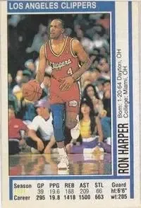 1991-94 Panini Stickers (Greek) #10 Ron Harper