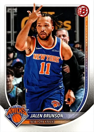 2025-26 Bowman #62 - Jalen Brunson - New York Knicks