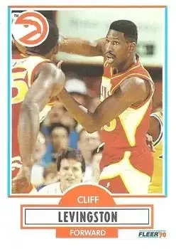 1990-91 Fleer #2 Cliff Levingston