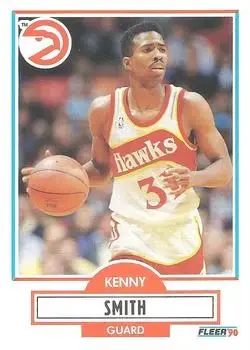 1990-91 Fleer #4 Kenny Smith