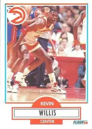 1990-91 Fleer #7 - Kevin Willis - Atlanta Hawks 1990-91 Fleer #7 - Kevin Willis - Atlanta Hawks