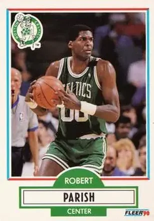 1990-91 Fleer #13 - Robert Parish - Boston Celtics 1990-91 Fleer #13 - Robert Parish - Boston Celtics