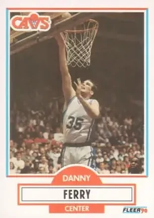 1990-91 Fleer #33 - Danny Ferry - Cleveland Cavaliers