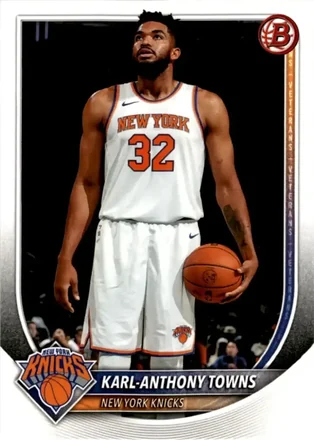 2025-26 Bowman #64 - Karl-Anthony Towns - New York Knicks