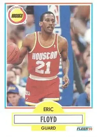 1990-91 Fleer #70 - Sleepy Floyd - Houston Rockets