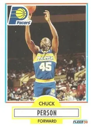 1990-91 Fleer #79 - Chuck Person - Indiana Pacers