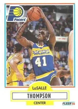 1990-91 Fleer #83 - LaSalle Thompson - Indiana Pacers