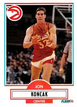 1990-91 Fleer Update #U-1 Jon Koncak