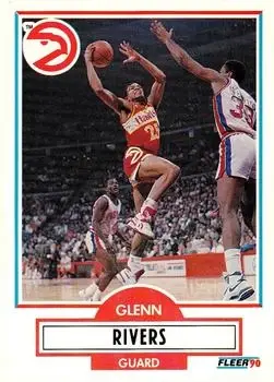 1990-91 Fleer Update #U-3 Doc Rivers