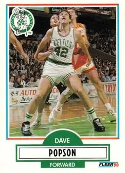 1990-91 Fleer Update #U-7 Dave Popson