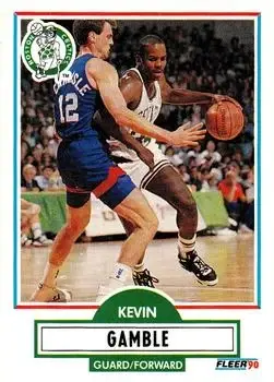 1990-91 Fleer Update #U-8 Kevin Gamble