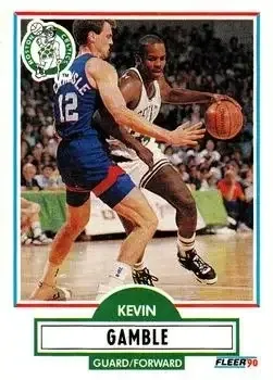 1990-91 Fleer Update #U-8 Kevin Gamble