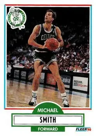 1990-91 Fleer Update #U-10 - Michael Smith - Boston Celtics