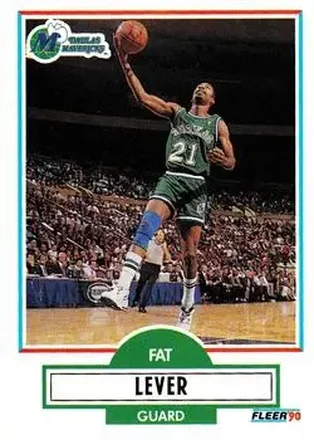 1990-91 Fleer Update #U-20 - Fat Lever - Dallas Mavericks