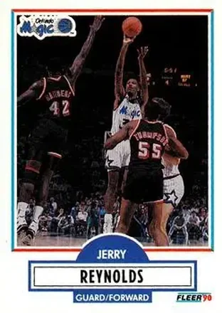 1990-91 Fleer Update #U-67 - Jerry Reynolds - Orlando Magic