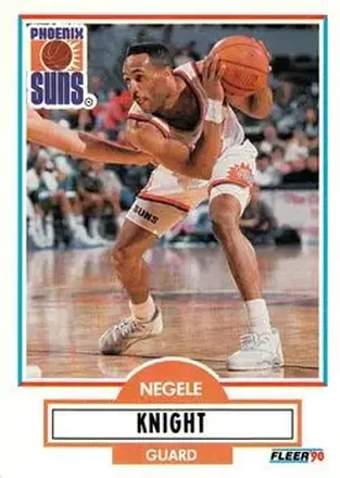 1990-91 Fleer Update #U-76 - Negele Knight - Phoenix Suns