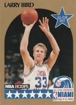 1990-91 Hoops #2 Larry Bird