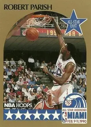 1990-91 Hoops #8 - Robert Parish - Boston Celtics 1990-91 Hoops #8 - Robert Parish - Boston Celtics