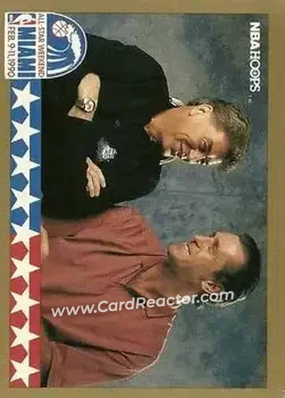1990-91 Hoops #13 - Card #13 - Front