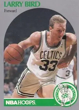 1990-91 Hoops #39 - Larry Bird - Boston Celtics