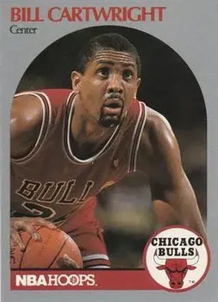 1990-91 Hoops #61 - Bill Cartwright - Chicago Bulls