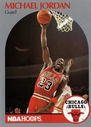1990-91 Hoops #65 - Michael Jordan - Chicago Bulls