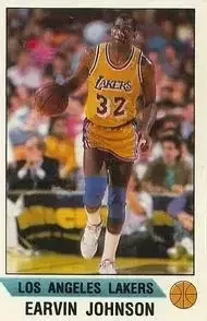 1990-91 Panini Stickers #1 Magic Johnson
