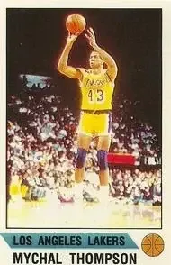 1990-91 Panini Stickers #2 Mychal Thompson