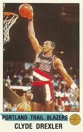 1990-91 Panini Stickers #8 Clyde Drexler