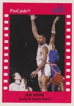 1990-91 ProCards CBA #2 Ron Moore
