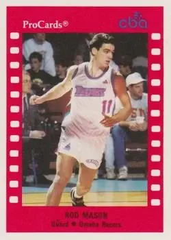 1990-91 ProCards CBA #3 Rod Mason