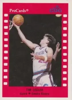1990-91 ProCards CBA #8 Tim Legler