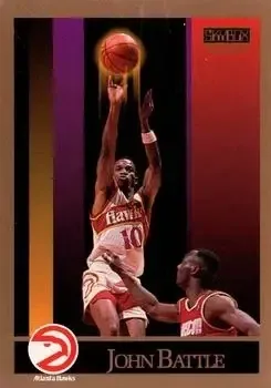 1990-91 SkyBox #1 John Battle