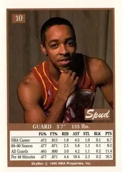 Back of Spud Webb