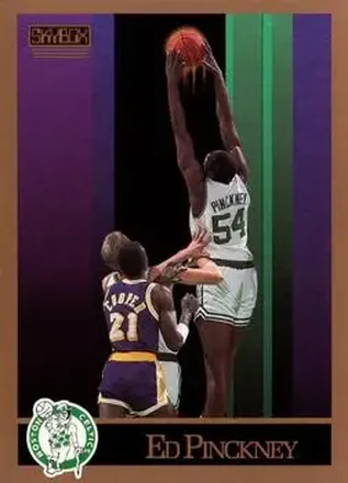 1990-91 SkyBox #22 - Ed Pinckney - Boston Celtics