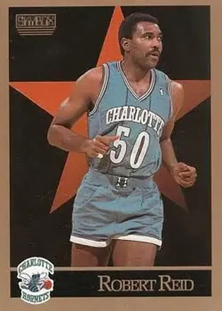 1990-91 SkyBox #33 - Robert Reid - Charlotte Hornets