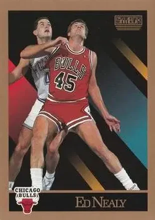 1990-91 SkyBox #43 - Ed Nealy - Chicago Bulls