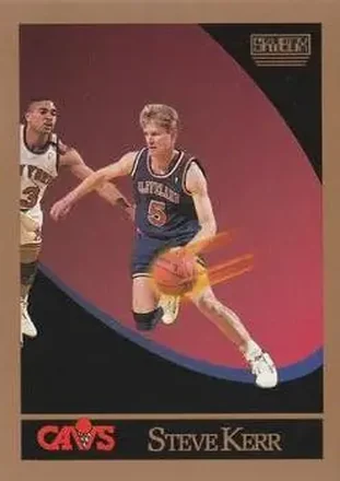 1990-91 SkyBox #52 - Steve Kerr - Cleveland Cavaliers 1990-91 SkyBox #52 - Steve Kerr - Cleveland Cavaliers