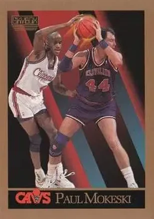 1990-91 SkyBox #53 - Paul Mokeski - Cleveland Cavaliers 1990-91 SkyBox #53 - Paul Mokeski - Cleveland Cavaliers